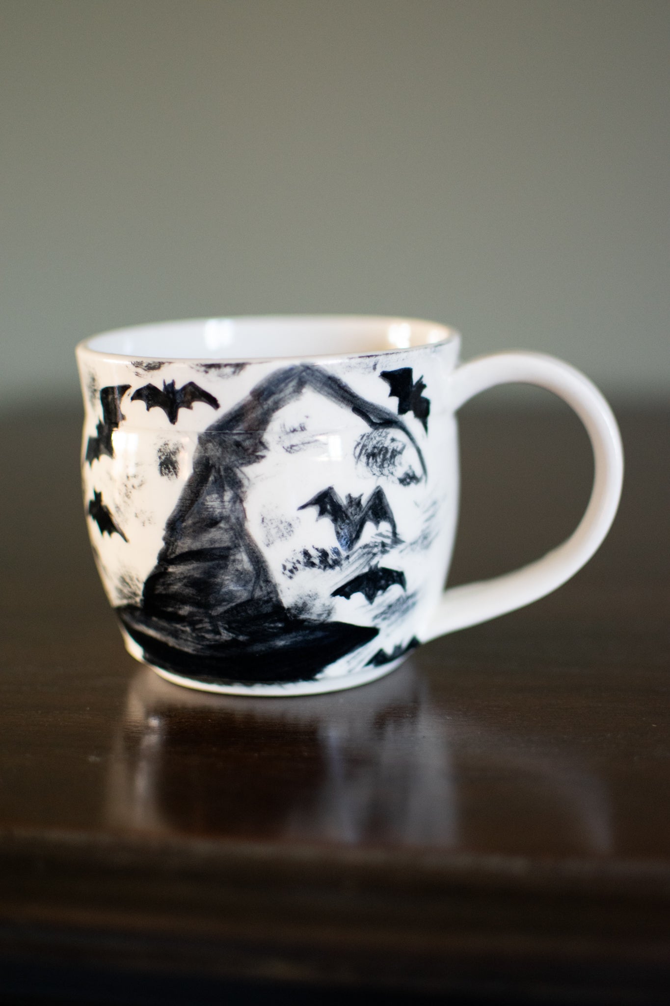 Bats in the Belfry Pottery Mug