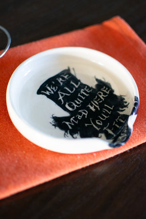 Quite Mad - Pottery Spoon Rest