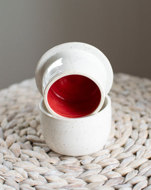 Peek-a-Boo Butter Keeper - Cherry