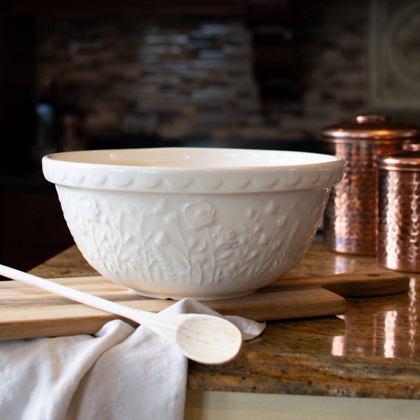 Mason Cash 'In the Meadow' - White Rose (29cm)