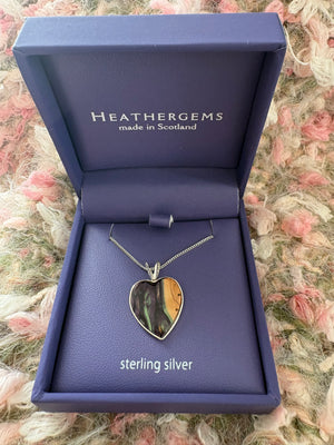 Heathergems Heart Necklace