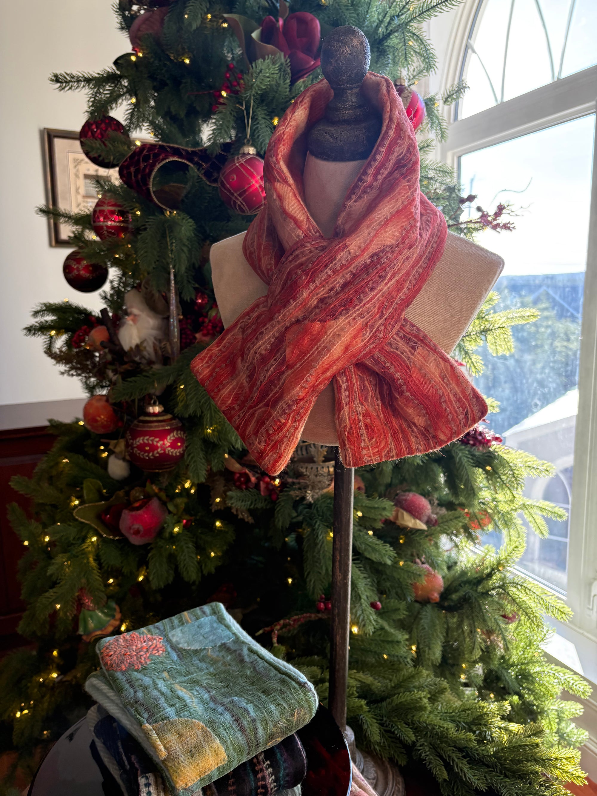 Winter Ember Muffler Scarf