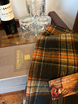 Guy Fawkes Tartan Lambswool Scarf