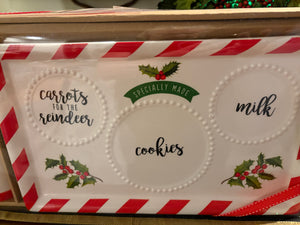 Milk and Cookies Plate