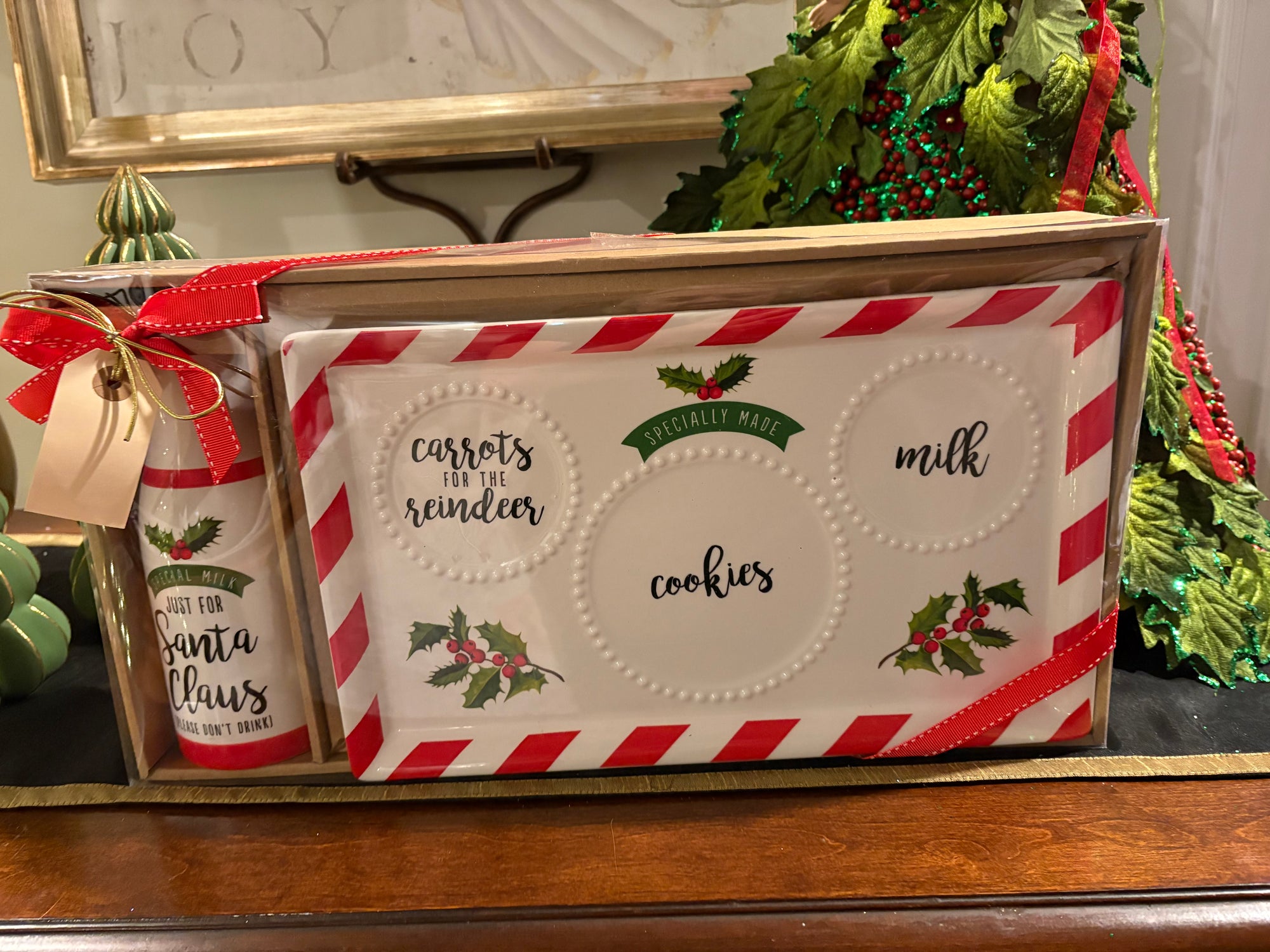 Milk and Cookies Plate