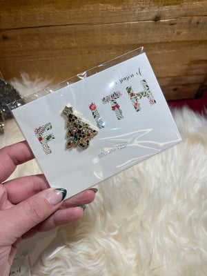 Holiday Glitz & Glam Brooch