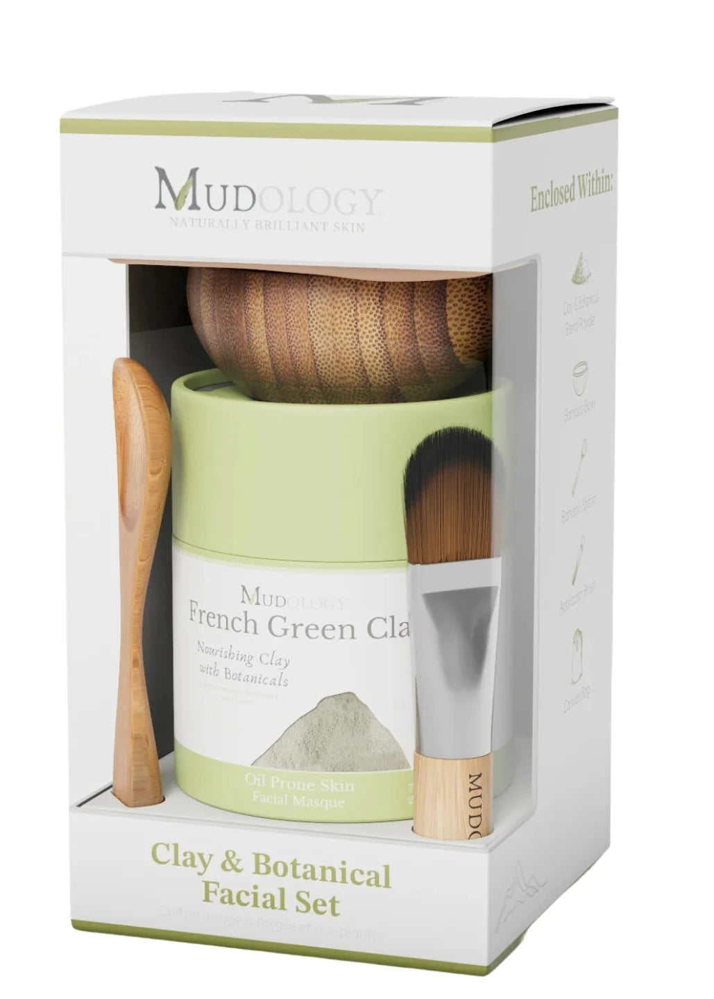 Mudology French Green Clay Spa Kit