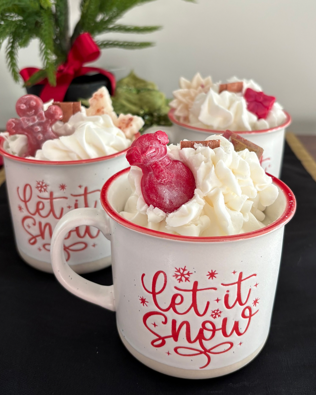 Whipped Hot Chocolate Dessert Candles