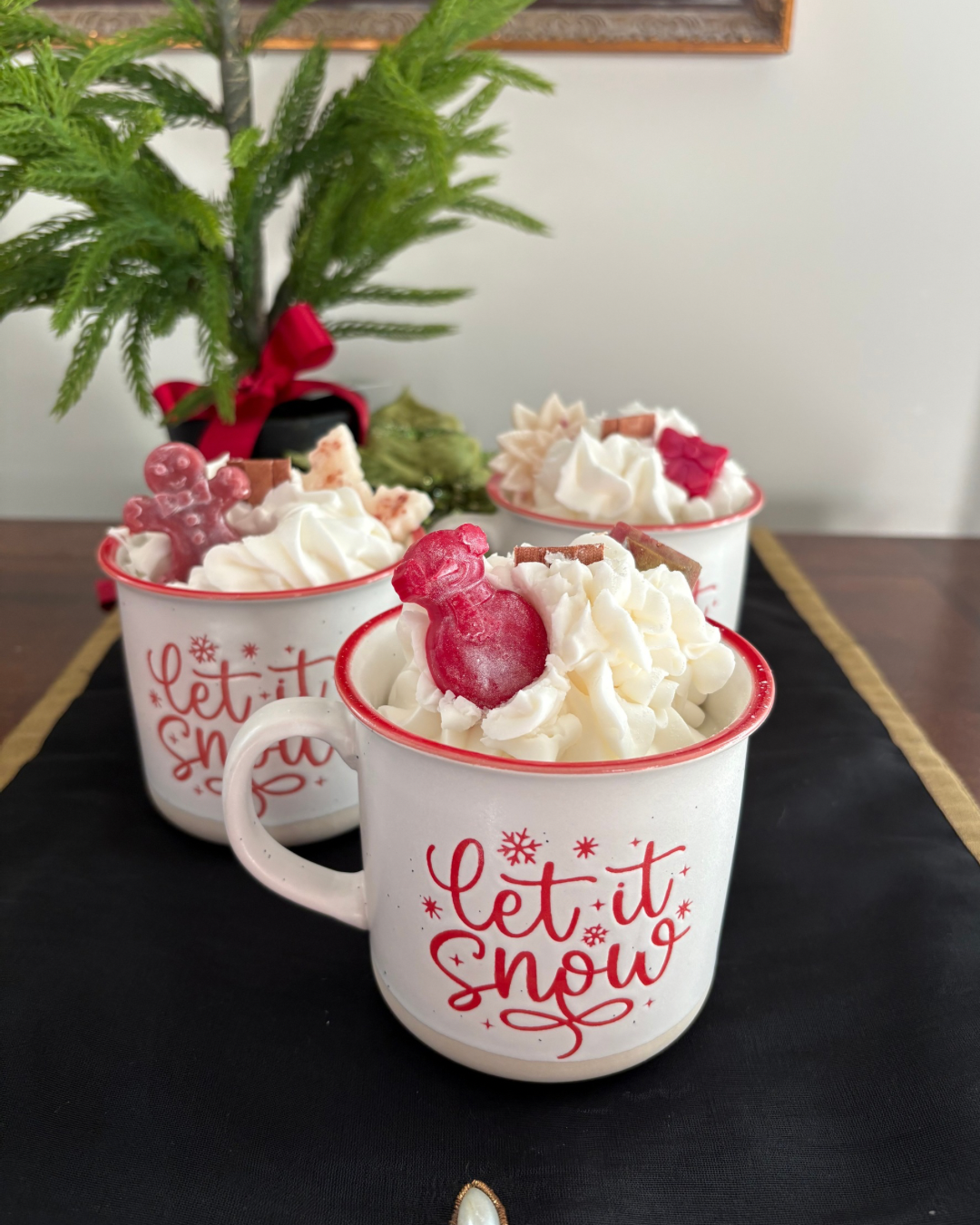 Whipped Hot Chocolate Dessert Candles