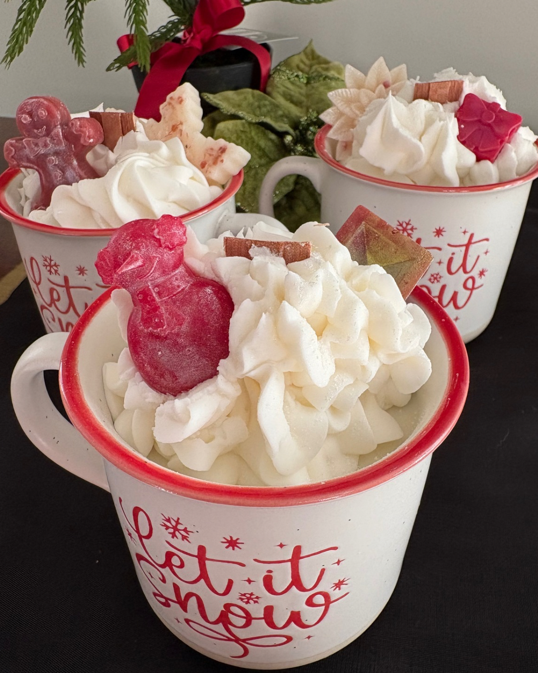 Whipped Hot Chocolate Dessert Candles