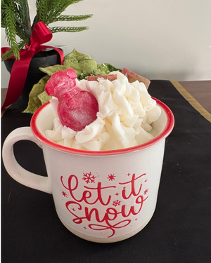 Whipped Hot Chocolate Dessert Candles