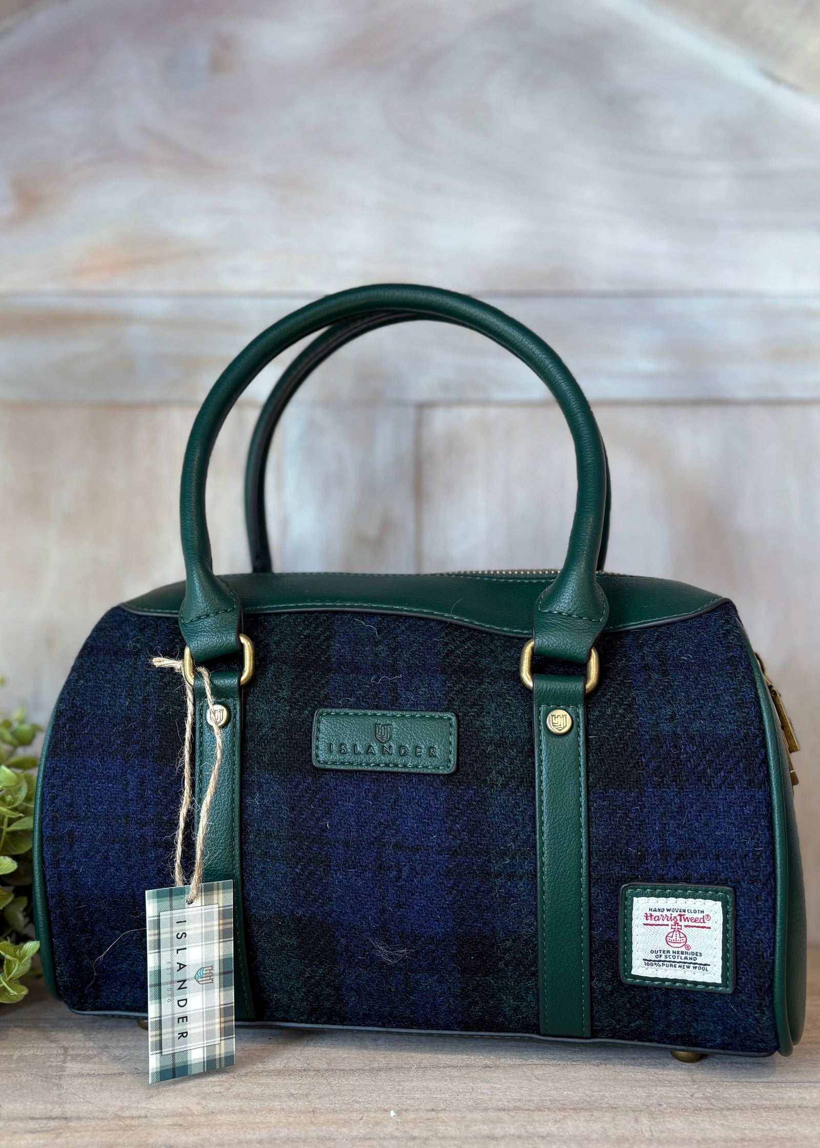 The Medium Duffel - Black Watch Tartan