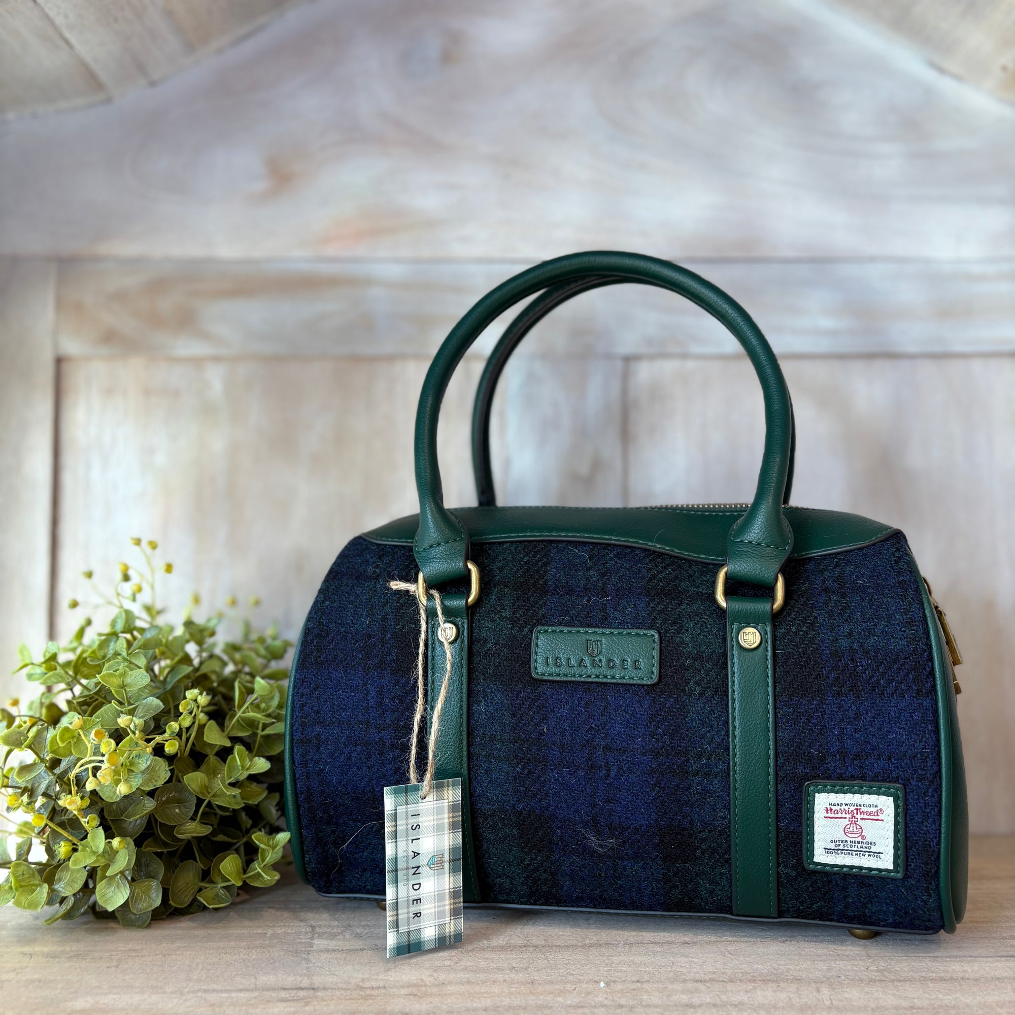 The Medium Duffel - Black Watch Tartan