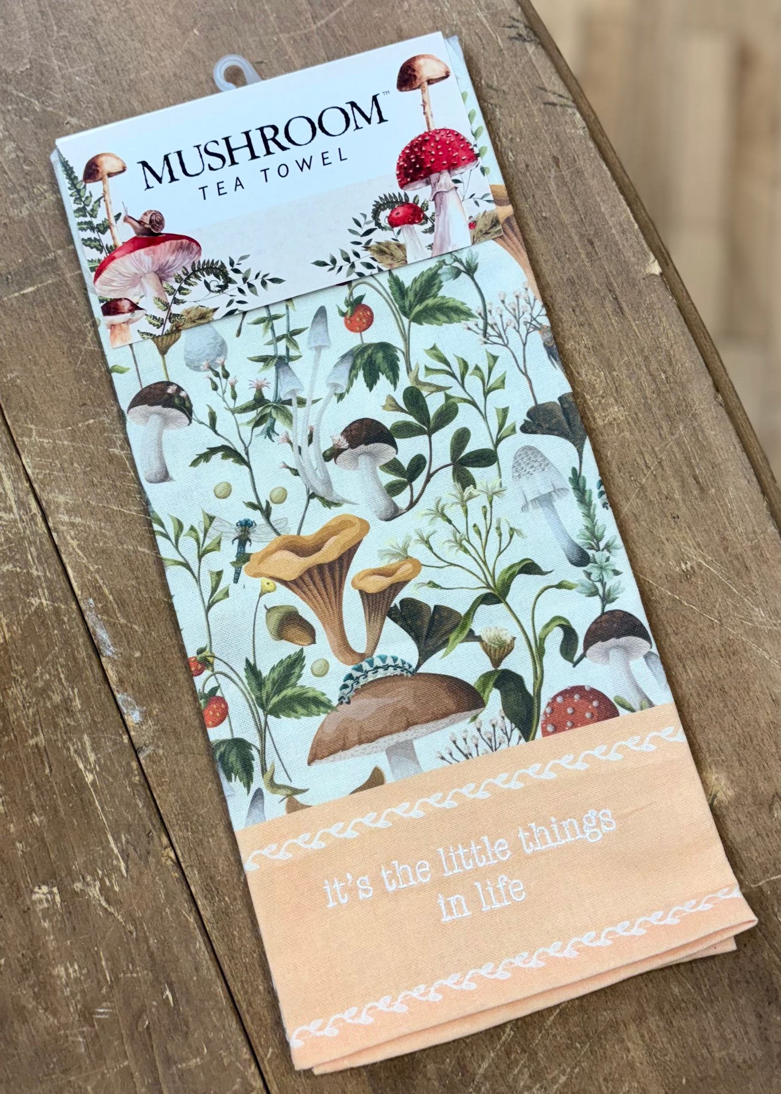 Mushroom Tea Towel