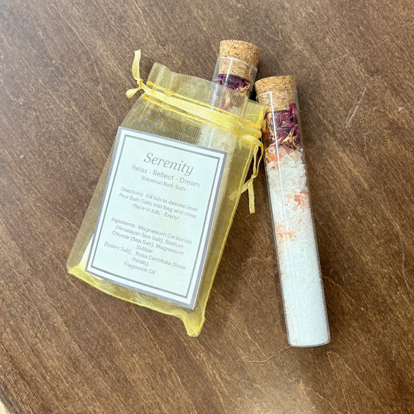 Serenity Botanical Bath Salts