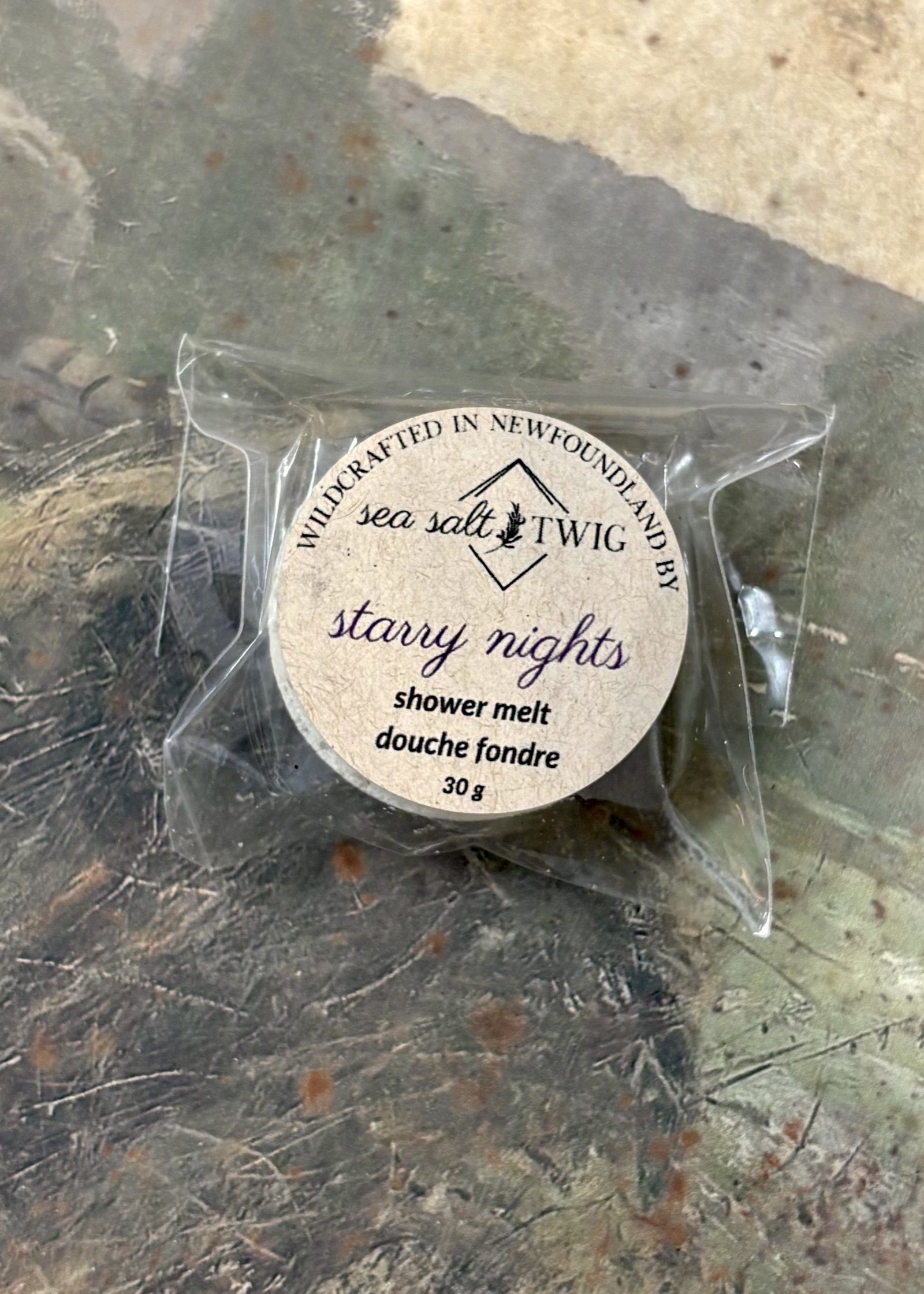 Starry Nights - Sea Salt & Twig Shower Melt