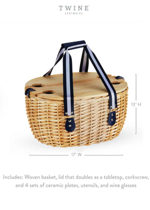 Willow Picnic Basket