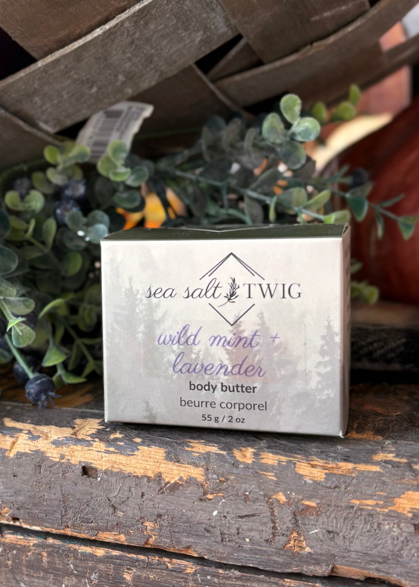 Sea Salt & Twig Body Butter - Wild Mint + Lavender