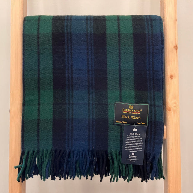 Black Watch - Merino Wool Tartan Blanket