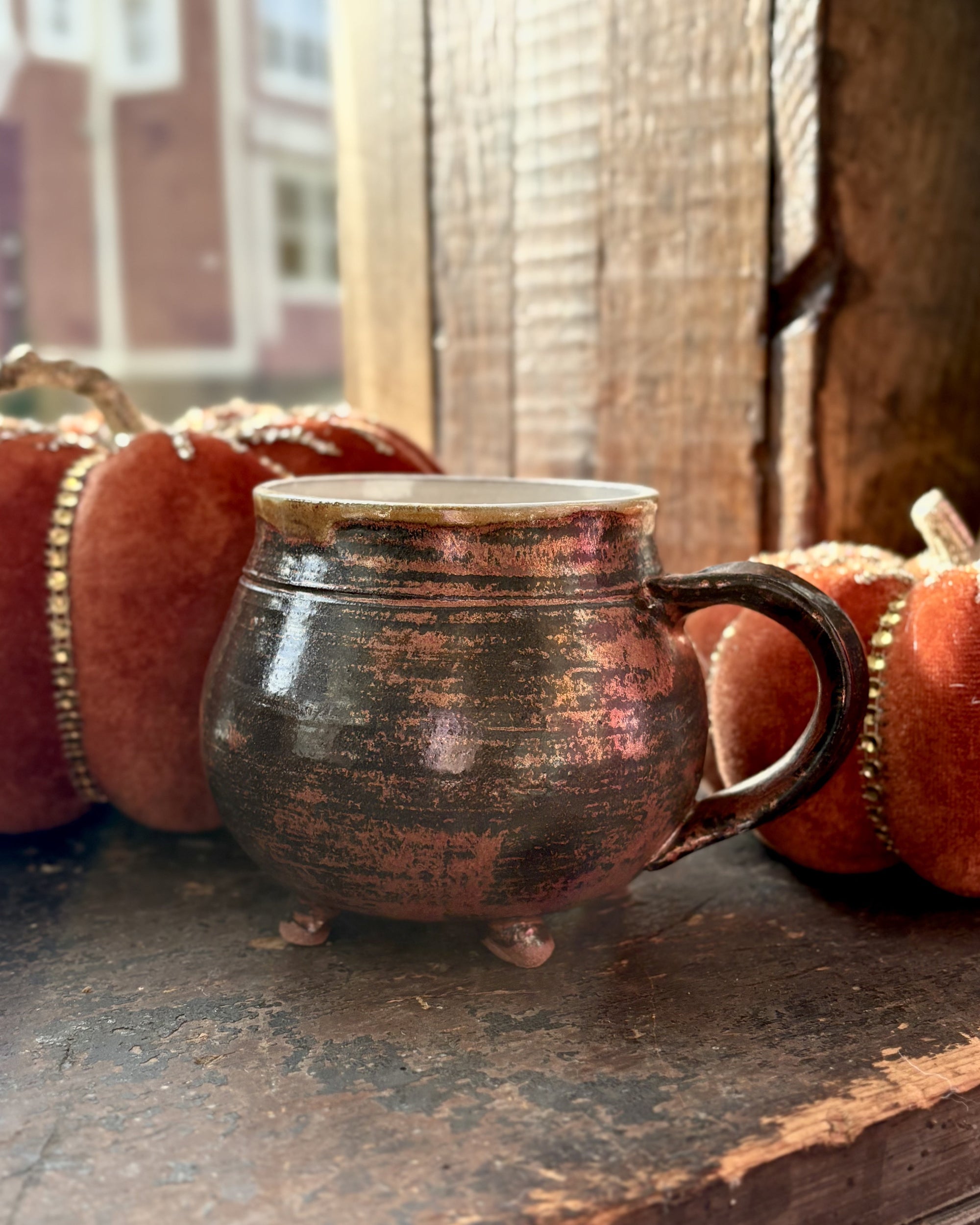 Ancient Copper Cauldron Mug