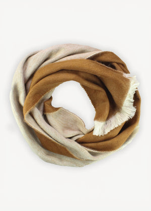 Ultra Soft Alpaca Scarf - Café Au Lait