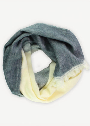 Ultra Soft Alpaca Scarf - Nightscape Ombre
