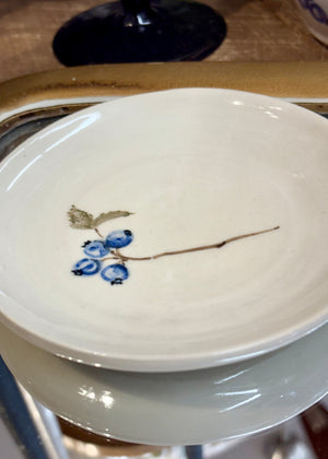 Newfoundland Blueberry - Spoon Rest - Handcrafted Pottery
