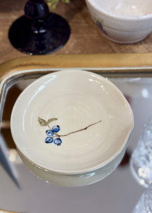 Newfoundland Blueberry - Spoon Rest - Handcrafted Pottery