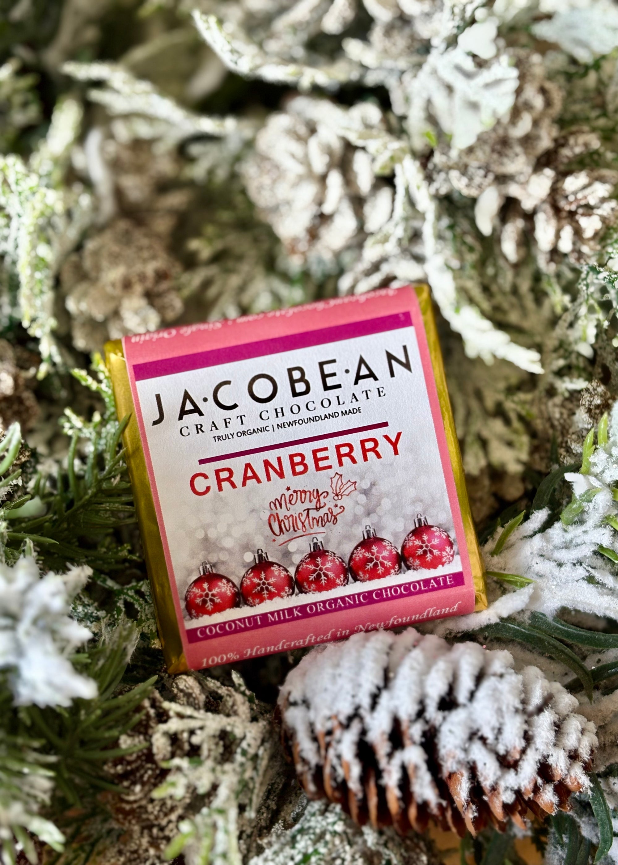 Mini Cranberry Milk Chocolate Bar