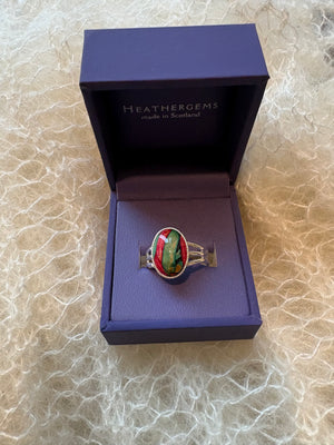 Heathergems - Oval Heather Ring