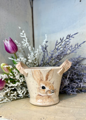 Bunny Baskets - Handcrafted Pottery