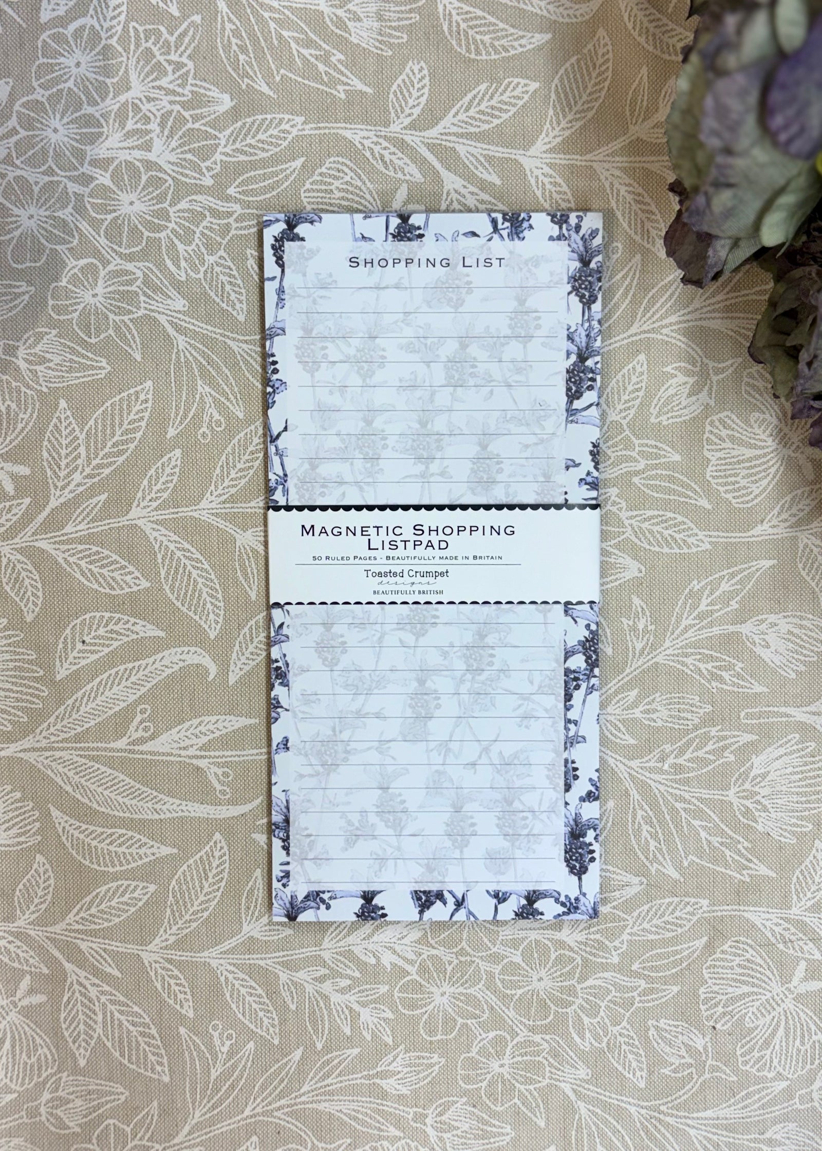 The Chateau Collection - French Lavender Magnetic Shopping Pad