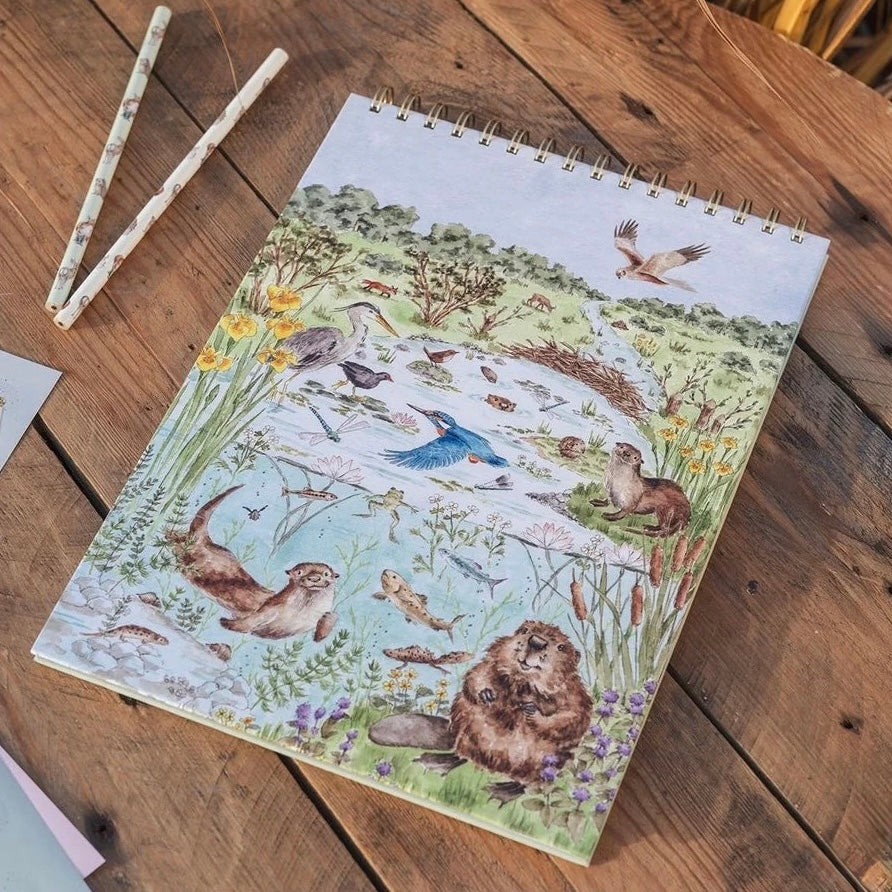 Nature Artist Sketchbook - Riverbank