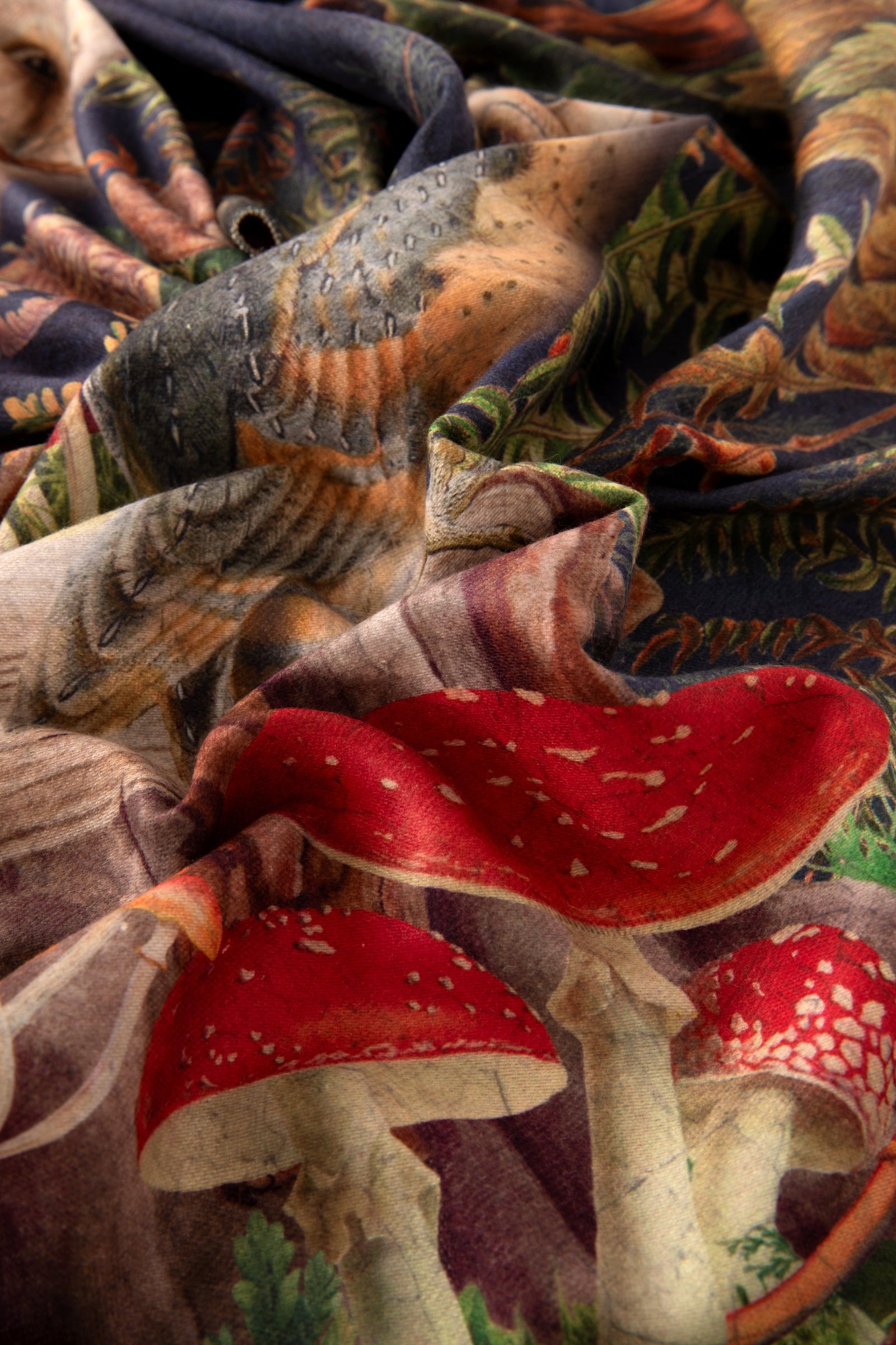 Lux Scarf - Wild Woodland Owl