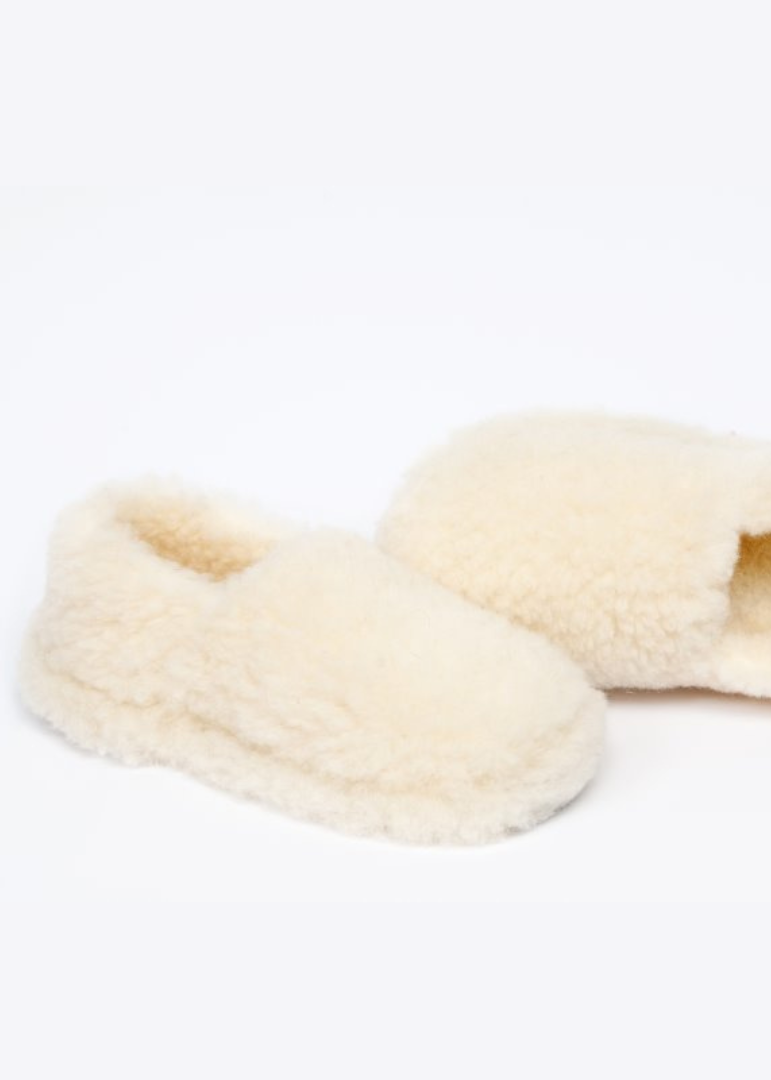 Natural Wool - Sheep by the Sea Slippers