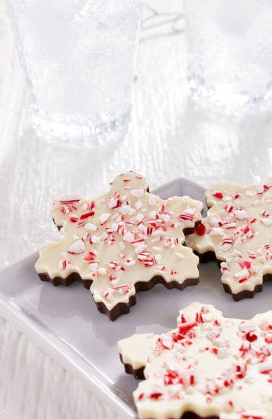 Peppermint Bark Snowflake