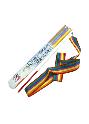 Rainbow Dancer Ribbon Wand
