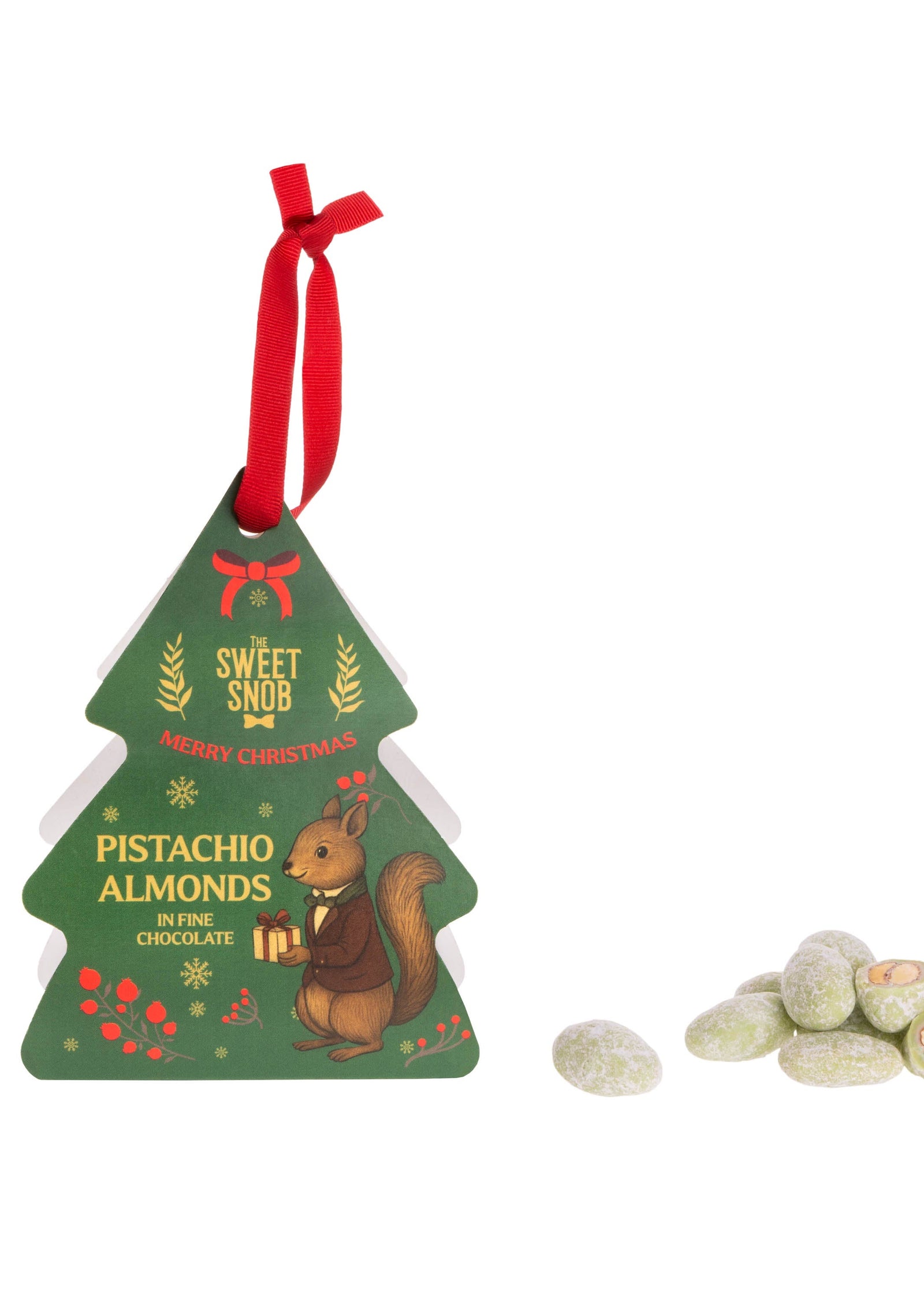 Candy Holiday Tree - Pistachio Almonds Petit Pebbles
