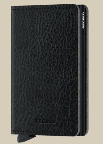 Secrid Slimwallet Veg - Black-Black