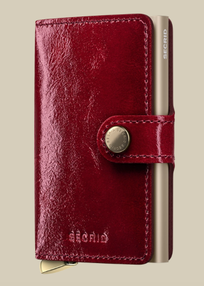 Premium Secrid Miniwallet - Naplak Red