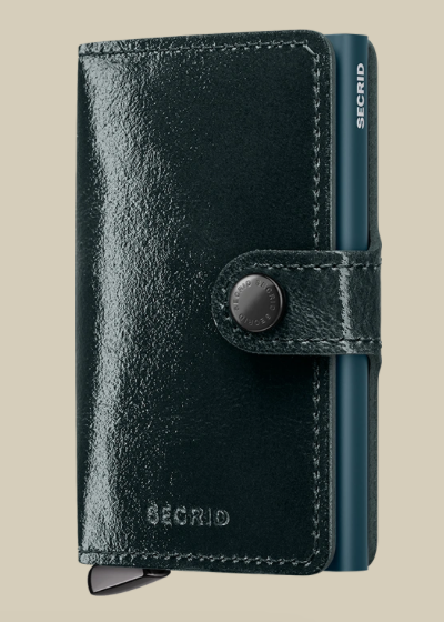 Premium Secrid Miniwallet - Naplak Bottle Green