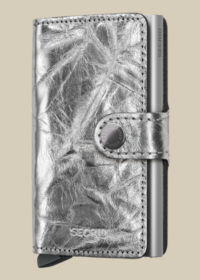 Secrid Miniwallet - Crunch Silver
