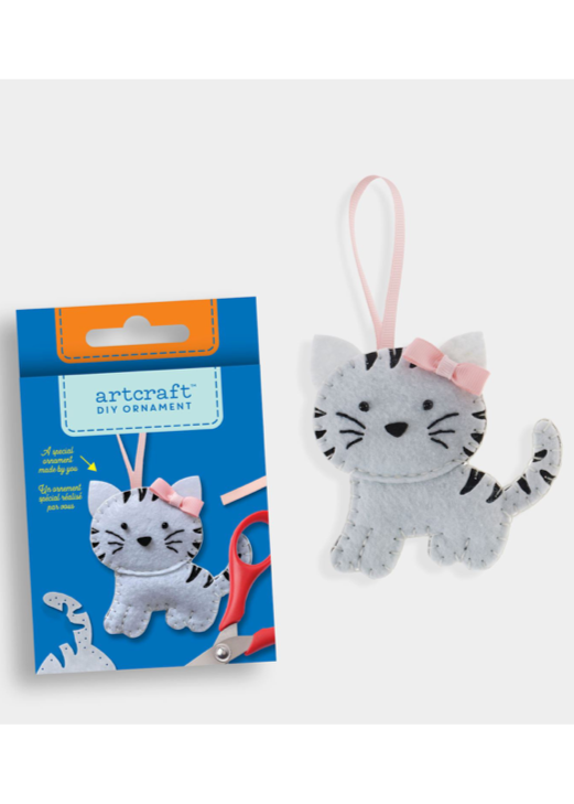 DIY Ornament Felt Kit - Cat
