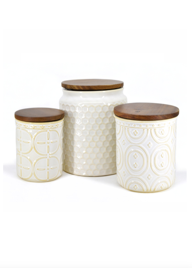 La Petite Cuisine Textured Canisters