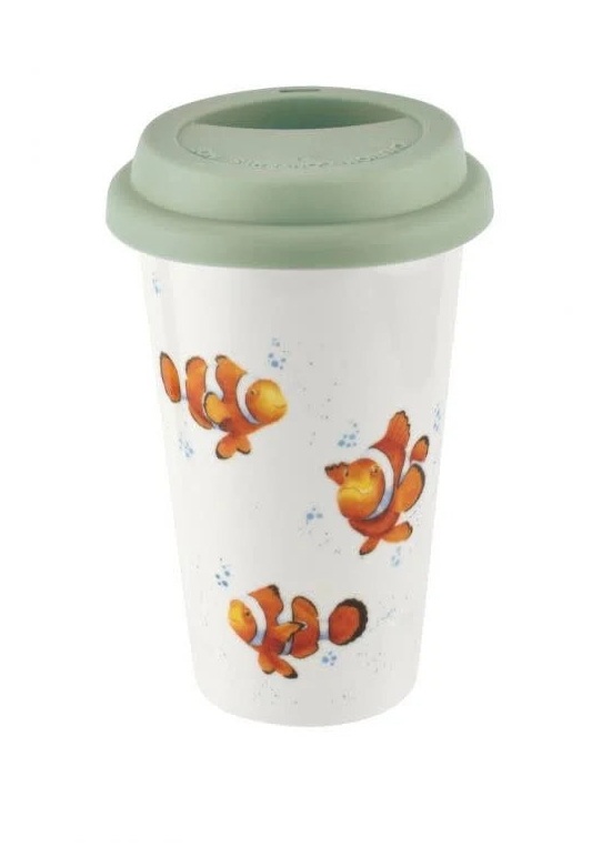 Clown Fish Travel Mug - Wrendale