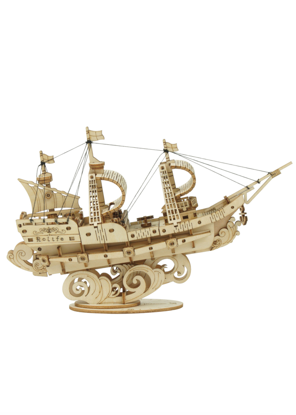 Sailing Ship Wooden Puzzle