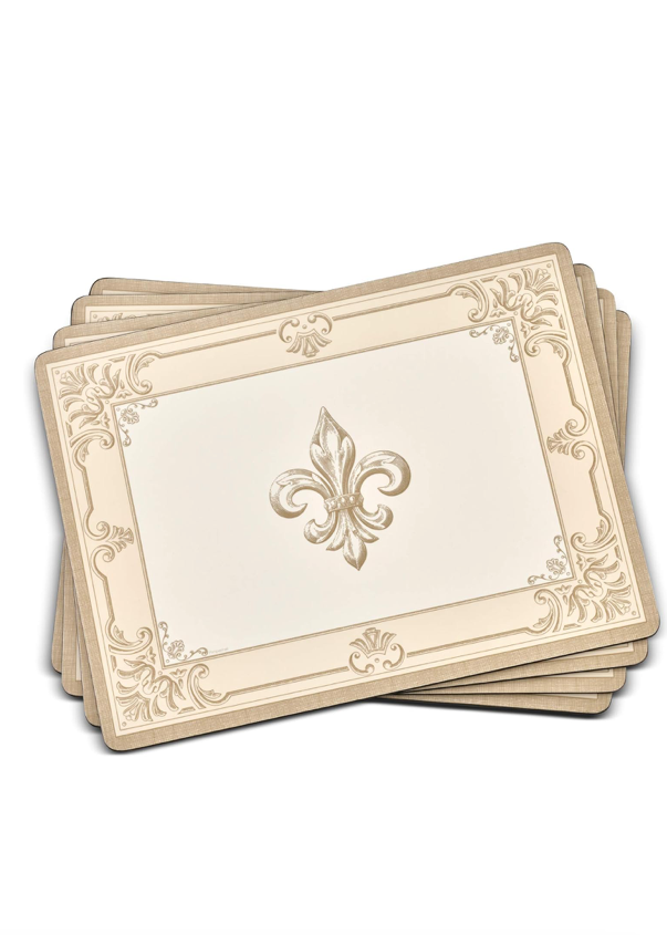 Fleur de Lys - Pimpernel Placemats (S/4)