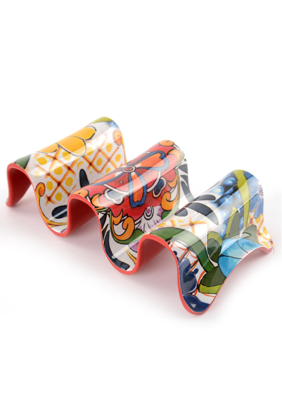 Red Fiesta Taco Holder