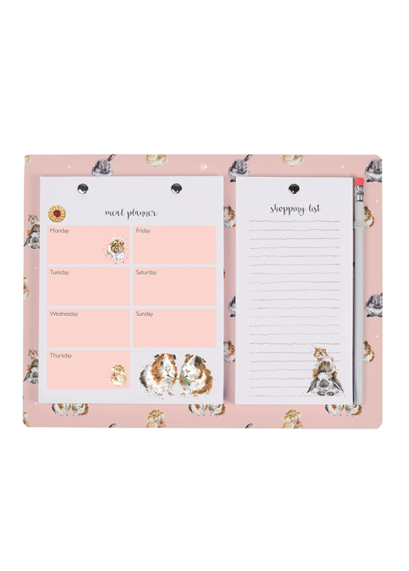 Wrendale Meal Plan and Shopping List Pad