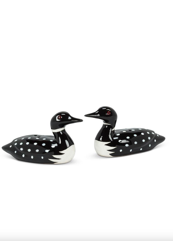 Loon Salt & Pepper Shakers